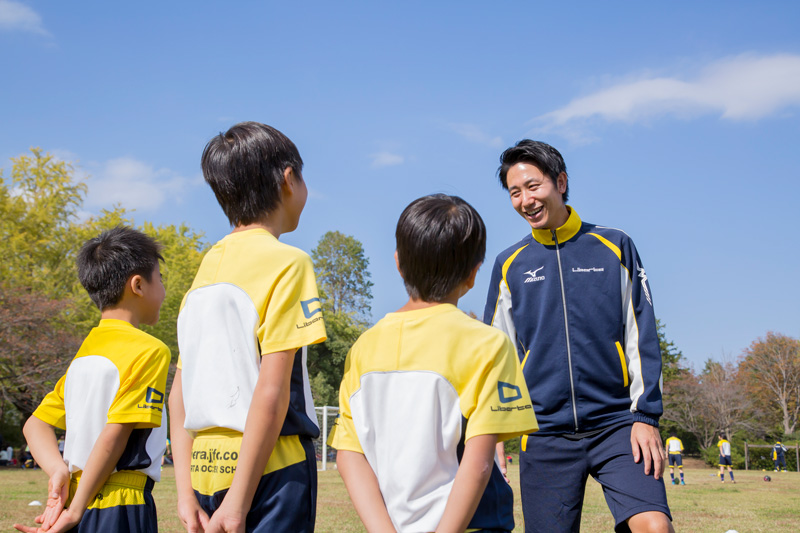 リベルタサッカースクールの様子