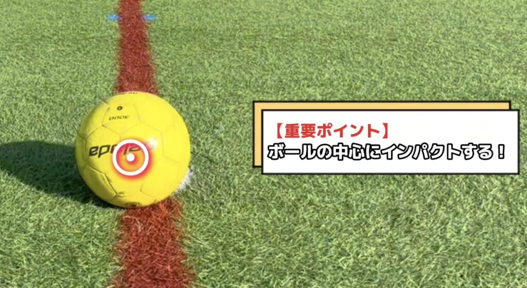 シュートのポイント_ミート②